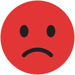 sad face